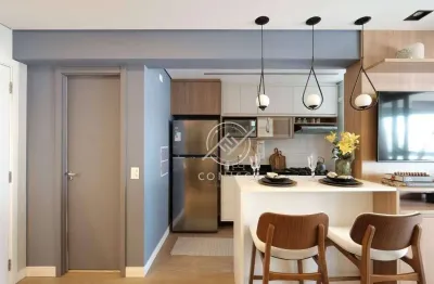 Apartamento com 1 dormitório à venda, 50 m² por r$ 1.115.000,00 - brooklin - são paulo/sp