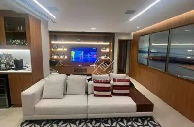 Apartamento com 3 dormitórios à venda, 189 m² por r$ 4.850.000,00 - brooklin - são paulo/sp