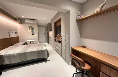 Apartamento com 1 dormitório para alugar, 32 m² por r$ 5.500,00/mês - brooklin - são paulo/sp