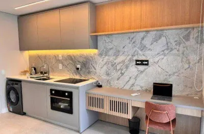 Apartamento com 1 dormitório à venda, 32 m² por r$ 1.000.000,00 - vila nova conceição - são paulo/sp