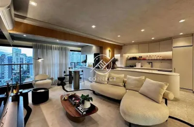 Apartamento com 2 dormitórios à venda, 85 m² por r$ 1.875.000,00 - brooklin - são paulo/sp