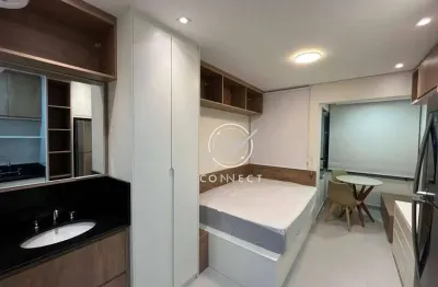 Apartamento com 1 dormitório para alugar, 19 m² por r$ 3.400,00/mês - jardim das acácias - são paulo/sp