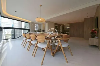 Apartamento com 3 dormitórios para alugar, 165 m² por r$ 30.000,00/mês - chácara santo antônio - são paulo/sp