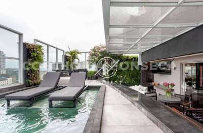 Cobertura com 3 dormitórios à venda, 315 m² por r$ 7.450.000,00 - brooklin - são paulo/sp