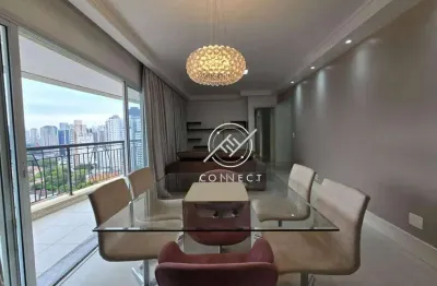 Apartamento com 3 dormitórios para alugar, 106 m² por r$ 11.000,00/mês - brooklin - são paulo/sp