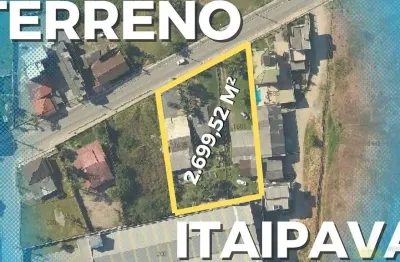 &#127981; terreno de 2.699m² de frente para avenida no bairro itaipava: oportunidade única para comércio/indústria!