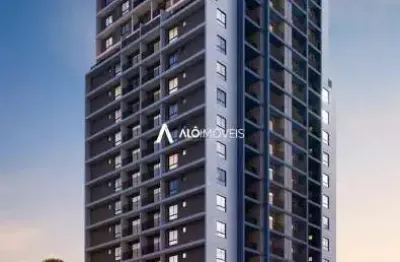 Apartamento com 1 quarto à venda na rua eduardo carlos pereira, 4000, portão, curitiba por r$ 403.400