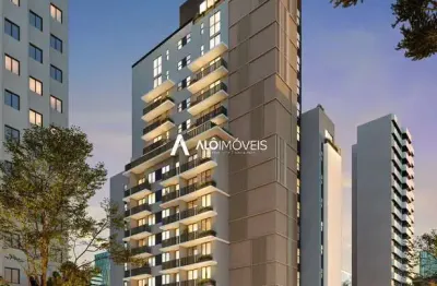 Apartamento com 1 quarto à venda na rua guilherme pugsley, 1356, água verde, curitiba por r$ 292.661