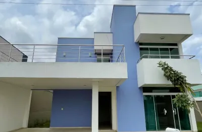 Excelente casa duplex no cond. reserva das flores - 3 suítes com varanda, sala ampla - whatsapp 929 8144-1596