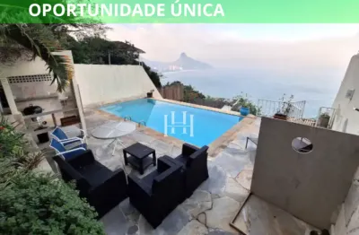 Casa em condomínio fechado com 5 quartos para alugar na Escada Flora May, Joá, Rio de Janeiro