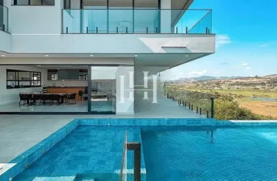Luxuosa casa no condomínio serra das estrelas - atibaia sp