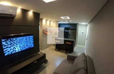 Apartamento mobiliado com 2 quartos, 55m², à venda em sorocaba, edifício residencial mirante da colina