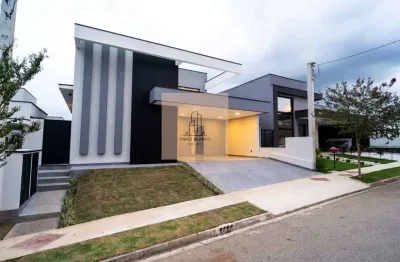Casa de condomínio à venda, mobiliada, no condomínio chácara ondina,  em sorocaba,com 3 quartos, 212m²