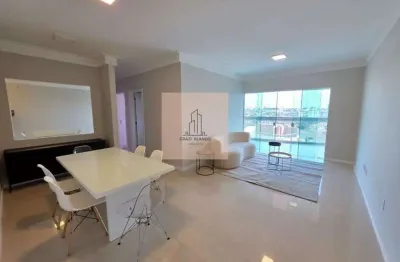 Apartamento à venda, no edifício center plaza, mobiliado com 3 quartos, 123m²
