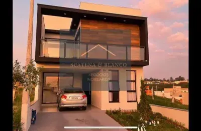 Casa de condomínio à venda, no condomínio horto villagio,  em sorocaba, condomínio horto villagio, com 3 quartos, 148m²