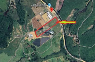 Terreno à venda com 47mil m² e 100m de frente para a br 101 na serra