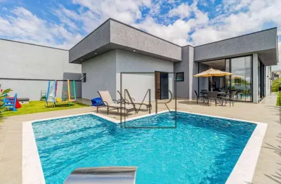 Casa com 3 dormitórios à venda, 300 m² por r$ 2.450.000,00 - figueira garden - atibaia/sp