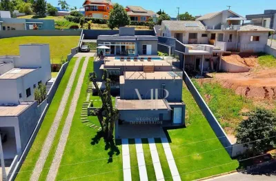 Casa moderna de alto padrão Condomínio Serra da Estrela  Atibaia Sp. 3 suítes, vista lindíssima R$ 2.250.000,00