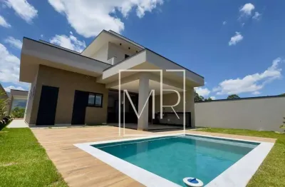 Casa elegante e alto padrão 03 suítes 04 vagas condomínio terivá