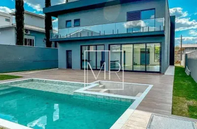 Casa com 4 dormitórios à venda, 305 m² por r$ 2.900.000,00 - figueira garden - atibaia/sp