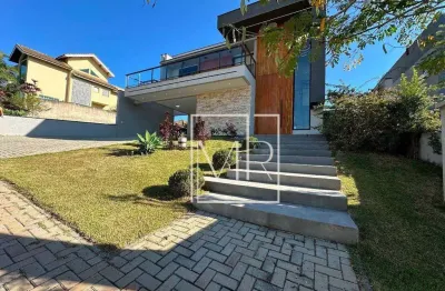 Casa com 3 dormitórios à venda, 255 m² por r$ 2.600.000,00 - figueira garden - atibaia/sp