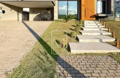 Casa com 4 dormitórios à venda, 380 m² por r$ 4.500.000 - figueira garden - atibaia/sp