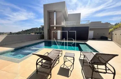 Casa alto padrão com 4 suítes à venda, 355 m² por r$ 5.000.000 - condomínio itaporã - atibaia/sp