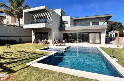 Casa com 4 dormitórios à venda, 472 m² por r$ 4.490.000,00 - condominio porto atibaia - atibaia/sp