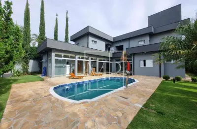 Casa com 5 dormitórios à venda, 463 m² por r$ 3.700.000,00 - condominio porto atibaia - atibaia/sp