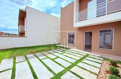 Casa com 2 dormitórios à venda, 83 m² por r$ 495.000,00 - jardim imperial - atibaia/sp
