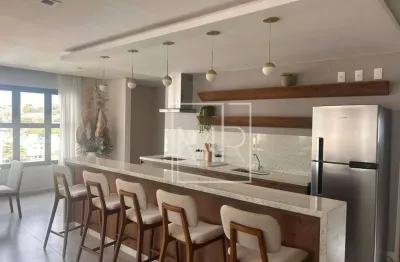 Apartamento com 1 dormitório para alugar, 55 m² por r$ 3.450,00/mês - trenza verano - atibaia/sp