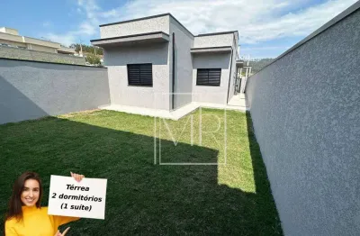 Casa térrea à venda, 2 dormitórios (1 suíte), quintal, 70m² - $510.000 – tanque – atibaia/sp