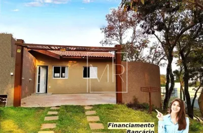 Casa térrea à venda, 2 dormitórios, quintal, 56m² - $410.000 – jd são felipe – atibaia/sp
