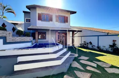 Casa com 3 dormitórios para alugar, 250 m² por r$ 7.350,00/mês - vila loanda - atibaia/sp
