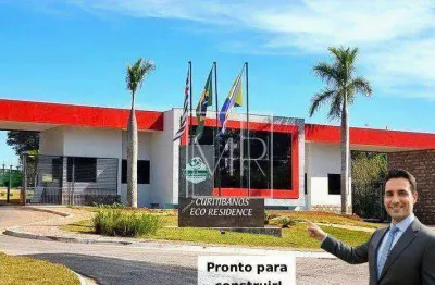 Terreno à venda, condomínio fechado, 1.042m² - $389.000 – curitibanos eco residence – bragança paulista/sp