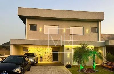 Casa com 3 dormitórios à venda, 337 m² por r$ 2.200.000,00 - condomínio greenfield - atibaia/sp