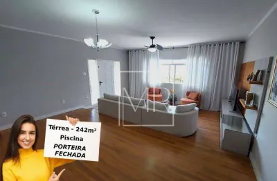 Casa térrea à venda, mobiliada, 4 suítes, piscina, 242m² - $2.500.000 – jd. do lago – atibaia/sp