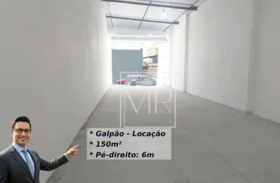 Galpão novo para locação, 150m² - $4.500/mês – alvinópolis – atibaia/sp