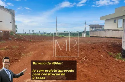 Terreno à venda, plano, limpo, com projeto aprovado, 490m² - $480.000 – jd. jaraguá – atibaia/sp