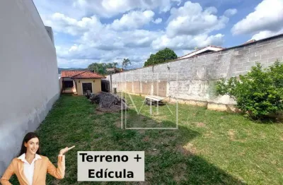 Terreno com edícula à venda, 320m² - $350.000 – jd. dos pinheiros – atibaia/sp