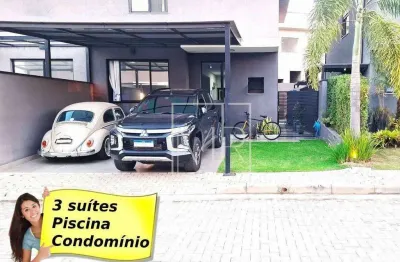 Casa à venda, 3 suítes, piscina, condomínio fechado - $1.200.000 – atibaia/sp