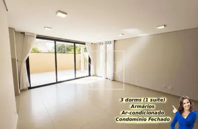 Casa para locação, condomínio fechado, 3 dormitórios (1 suíte), 170m² - $6.750 – jd. dos pinheiros – atibaia/sp