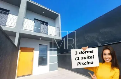 Casa à venda, 3 dormitórios (1 suíte), piscina, 130m² - $890.000 – jd. do lago – atibaia/sp