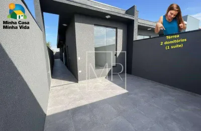 Casa térrea à venda, 2 dormitórios (1 suíte), 62m² - $395.000 - Estância Galvani II - Bom Jesus dos Perdões/SP