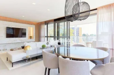 Apartamento com 3 dormitórios à venda, 141 m² por r$ 2.918.000,00 - seminário - curitiba/pr