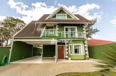 Casa com 4 dormitórios à venda, 300 m² por r$ 1.390.000,00 - santa felicidade - curitiba/pr
