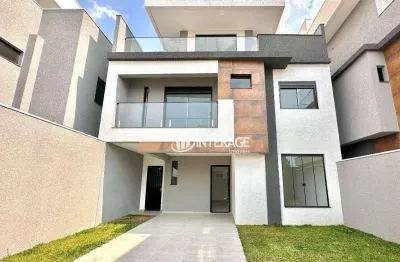 Sobrado com 3 dormitórios à venda, 186 m² por r$ 990.000,00 - xaxim - curitiba/pr