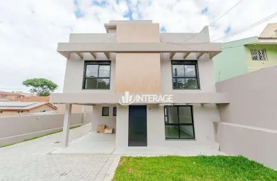 Sobrado com 3 quartos à venda, 154 m² por r$ 960.000 - santa felicidade - curitiba/pr