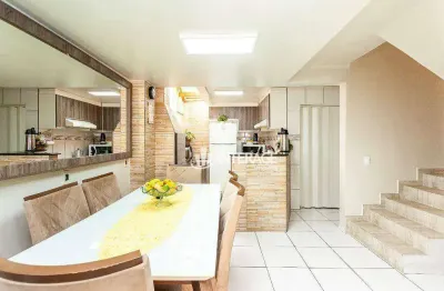 Sobrado com 3 dormitórios à venda, 63 m² por r$ 550.000,00 - pinheirinho - curitiba/pr