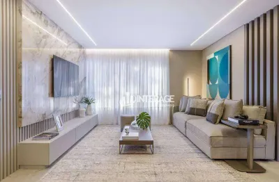 Apartamento com 3 dormitórios à venda, 160 m² por r$ 2.980.000 - centro cívico - curitiba/pr